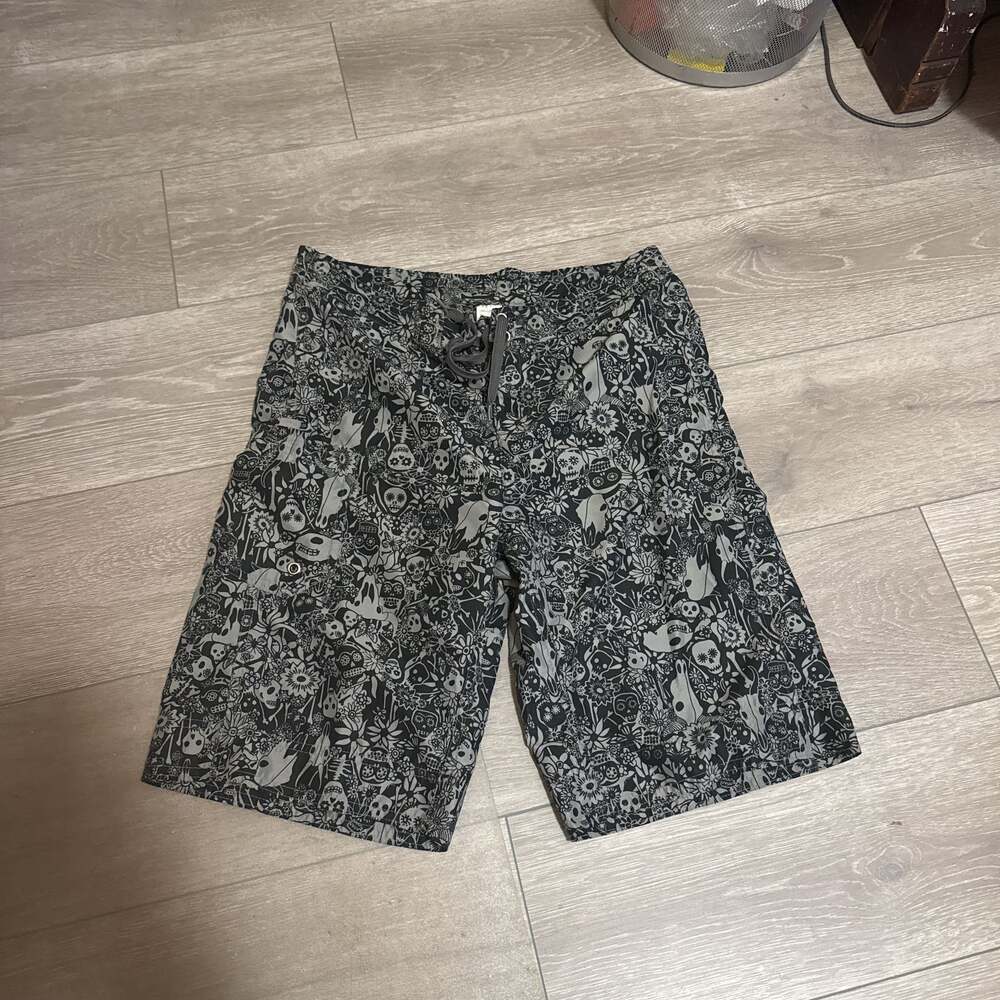 Patagonia Boy's Boardie Swim Shorts Size Boy's Small Board Shorts Skull